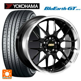 245/45R19 98W ヨコハマ ブルーアースGT AE51 BBS RG-R BKD 19-8.5J 国産車用 サマータイヤホイール4本セット