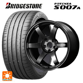 【6/22 20時〜 全品P5倍＆クーポン】215/45R17 91Y XL ブリヂストン ポテンザ S007A 正規品 レイズ ボルクレーシング TE37サーガ S-プラス MM 17-7J 国産車用 サマータイヤホイール4本セット