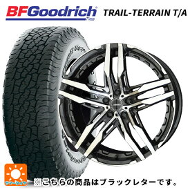 4/20限定 エントリーで最大100％ポイントバックトヨタ ヴェルファイア(40系)用 225/60R18 100H BFグッドリッチ トレイルテレーン T/A ブラックレター 正規品 シャレン RG グラファイトメタル×ポリッシュ 新品サマータイヤホイール 4本セット