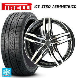 トヨタ ヴェルファイア(40系)用 225/60R18 100H ピレリ ウインター アイスゼロ アシンメトリコ 正規品 シャレン RG グラファイトメタル×ポリッシュ 新品スタッドレスタイヤホイール 4本セット