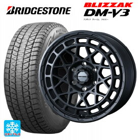 【4/24 20時〜 最大3万円OFFクーポン】 トヨタ ランドクルーザー250(250系)用 265/60R20 112Q ブリヂストン ブリザック DM-V3 正規品 マッドヴァンス X タイプM # フルマットブラック 新品スタッドレスタイヤホイール 4本セット