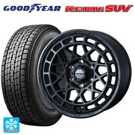 トヨタ ランドクルーザー300(300系)用 265/55R20 113Q XL グッドイヤー アイスナビ SUV マッドヴァンス X タイプM # フルマットブラック 新品スタッドレスタイヤホイール 4本セット