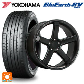 即日発送 225/40R19 93W XL ヨコハマ ブルーアース RV03 エムエルジェイ ハイペリオン CVS1.5 Half Gloss Black 19-8.5J 国産車用 サマータイヤホイール4本セット