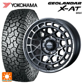 【4/25限定 抽選で最大100％ポイントバック】トヨタ ランドクルーザー250(250系)用 285/65R18 125/122Q ヨコハマ ジオランダー X-AT G016 ブラックレター マッドヴァンス X タイプM # マットガンメタ 新品サマータイヤホイール 4本セット