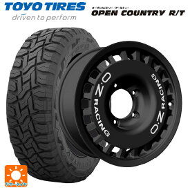 即日発送 スズキ ジムニー(64系)用 215/70R16 100Q トーヨー オープンカントリー RT ブラックレター ラリーレーシング 4×4 Matt Black 新品サマータイヤホイール 4本セット