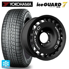 4/20限定 エントリーで最大100％ポイントバック215/65R16 98Q ヨコハマ アイスガード7(IG70) オーゼット レーシング ラリーレーシング 4×4 Matt Black 16-6J 国産車用 スタッドレスタイヤホイール4本セット