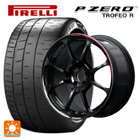 225/40R18 92Y ピレリ P-ZERO トロフェオR 正規品 レイズ ボルクレーシング NE24 クラブスポーツ BK 18-7.5J 国産車用 サマータイヤホイール4本セット