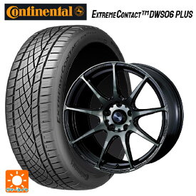 トヨタ GRカローラ(4BA-GZEA14H)用 2022年製 245/40R18 97Y XL コンチネンタル エクストリームコンタクト DWS06プラス＃ 正規品 ウェッズスポーツ SA99R WBC 新品サマータイヤホイール 4本セット