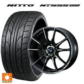 【最大3万円OFFクーポン 6/11 1:59迄】トヨタ GRヤリス(PA系)用 265/35R18 97Y XL ニットー NT555 G2 ウェッズスポーツ SA25R WBC 新品サマータイヤホイール 4本セット