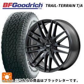 4/20限定 エントリーで最大100％ポイントバックトヨタ ヴェルファイア(40系)用 225/60R18 100H BFグッドリッチ トレイルテレーン T/A ブラックレター 正規品 RMP 029F セミグロスガンメタ/リムエッジDC/ロゴマシニング 新品サマータイヤホイール 4本セット