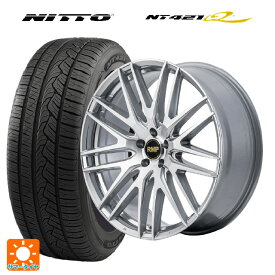 【最大3万円OFFクーポン 4/27 9:59迄】トヨタ アルファード(40系)用 225/65R17 106V XL ニットー NT421Q RMP 029F ハイパーメタルコート/ミラーカット 新品サマータイヤホイール 4本セット