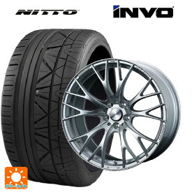 【最大3万円OFFクーポン 6/11 1:59迄】255/45R20 101W ニットー INVO ウェッズ ウェッズスポーツ SA20R VI-SILVER 20-8.5J 国産車用 サマータイヤホイール4本セット