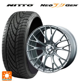 【6/4 20時〜 最大3万円OFFクーポン】225/35R20 90W XL ニットー NEOテクGEN ウェッズ ウェッズスポーツ SA20R VI-SILVER 20-8.5J 国産車用 サマータイヤホイール4本セット