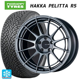 【6/4 20時〜 最大3万円OFFクーポン】2022年製 225/45R18 95T XL ノキアン ハッカペリッタR5 エンケイ レーシングレボリューション NT03RR ハイパーシルバー 18-8J 国産車用 スタッドレスタイヤホイール4本セット