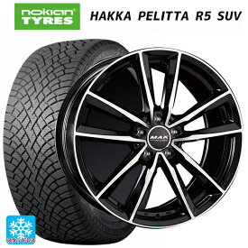 4/20限定 エントリーで最大100％ポイントバックメルセデスベンツ GLA(H247)用 215/65R17 103R XL ノキアン ハッカペリッタR5 SUV マック ブレーメンFF ブラックミラー 新品スタッドレスタイヤホイール 4本セット