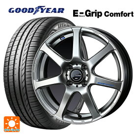 【最大3万円OFFクーポン 6/11 1:59迄】165/50R15 73V グッドイヤー エフィシェントグリップ コンフォート ウェッズ レオニス ナヴィア07 HSB 15-4.5J 国産車用 サマータイヤホイール4本セット