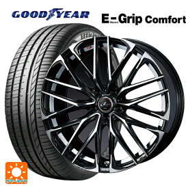 即日発送 トヨタ ヤリスクロス(10系)用 215/50R18 92V グッドイヤー エフィシェントグリップ コンフォート レオニス SK PBMC 新品サマータイヤホイール 4本セット