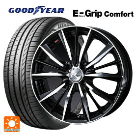 トヨタ ヤリス(10系)用 185/55R16 83V グッドイヤー エフィシェントグリップ コンフォート レオニス VX BKMC 新品サマータイヤホイール 4本セット