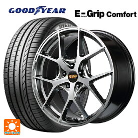 即日発送 トヨタ ハリアー(80系)用 225/60R18 100V グッドイヤー エフィシェントグリップ コンフォート RMP 025F ハイパーメタルコートブラシュドフィニッシュ 新品サマータイヤホイール 4本セット