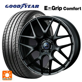 【最大3万円OFFクーポン 4/27 9:59迄】スズキ スイフトスポーツ(ZC33S)用 195/45R17 81W グッドイヤー エフィシェントグリップ コンフォート # レオニス ナヴィア06 MBP 新品サマータイヤホイール 4本セット