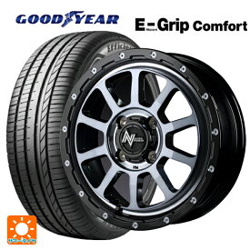 【4/25限定 抽選で最大100％ポイントバック】165/60R14 75H グッドイヤー エフィシェントグリップ コンフォート マルカサービス ナイトロパワー M10パーシングKC ブラック／DC＋マシニング／ブラッククリア 14-4.5J 国産車用 サマータイヤホイール4本セット