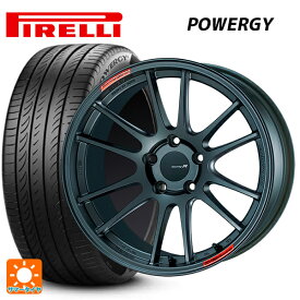 【最大3万円OFFクーポン 4/27 9:59迄】トヨタ カローラ スポーツ(210系)用 225/40R18 92W XL ピレリ パワジー 正規品 レーシングレボリューション GTC01RR マットダークガンメタリック 新品サマータイヤホイール 4本セット