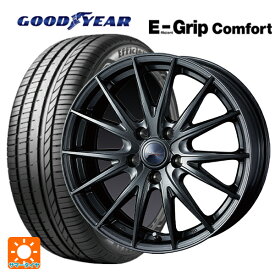 【最大3万円OFFクーポン 4/27 9:59迄】トヨタ プリウス(60系)用 195/65R16 92H グッドイヤー エフィシェントグリップ コンフォート ヴェルバ スポルト2 # ディープメタル2 新品サマータイヤホイール 4本セット