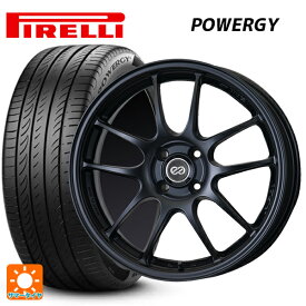 【6/4 20時〜 最大3万円OFFクーポン】185/60R15 84H ピレリ パワジー 正規品 エンケイ パフォーマンスライン PF01 マットブラック 15-6.5J 国産車用 サマータイヤホイール4本セット