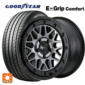 即日発送 トヨタ プリウス(60系)用 195/60R17 90V グッドイヤー エフィシェントグリップ コンフォート ナイトロパワー M29 スティンガー セミグロスブラッククリア 新品サマータイヤホイール 4本セット