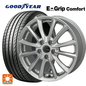 トヨタ アルファード(40系)用 225/60R18 100V グッドイヤー エフィシェントグリップ コンフォート ザック JP-325 ブライトシルバー 新品サマータイヤホイール 4本セット