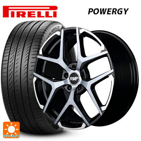 【5/25限定抽選で100％ポイントバック】ニッサン エクストレイル(33系)用 235/60R18 107V XL ピレリ パワジー 正規品 RMP 025FX ブラックポリッシュ/ハイブリッドクリア/シルバー 新品サマータイヤホイール 4本セット