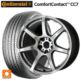 185/60R16 86H XL コンチネンタル コンフォートコンタクト CC7 正規品 ワーク エモーション T7R GTS 16-6.5J 国産車用 サマータイヤホイール4本セット