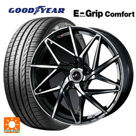 スバル レヴォーグ(VN系)用 215/50R17 95V XL グッドイヤー エフィシェントグリップ コンフォート レオニス IT PBMC 新品サマータイヤホイール 4本セット