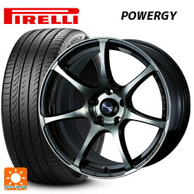 【6/4 20時〜 最大3万円OFFクーポン】185/60R15 84H ピレリ パワジー 正規品 ウェッズ ウェッズスポーツ SA75R WBC 15-6J 国産車用 サマータイヤホイール4本セット