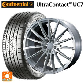 トヨタ ノア(90系)用 215/45R18 93W XL コンチネンタル ウルトラコンタクト UC7 正規品 エフゼロ FZ-4 BRUSHED 新品サマータイヤホイール 4本セット