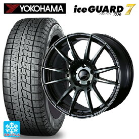 【5/30限定 最大3万円OFFクーポン】スバル レヴォーグ(VN系)用 245/40R18 93Q ヨコハマ アイスガード7(IG70) ウェッズスポーツ SA62R WBC 新品スタッドレスタイヤホイール 4本セット