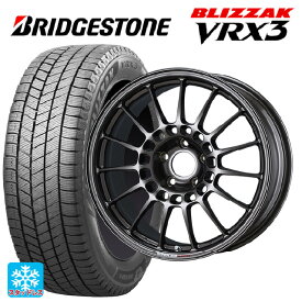 【5/25限定抽選で100％ポイントバック】235/45R17 94Q ブリヂストン ブリザック VRX3 正規品 エンケイ エンケイスポーツ RC-T5 Dark Silver 17-8J 国産車用 スタッドレスタイヤホイール4本セット