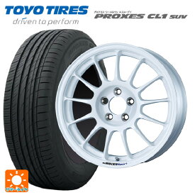 【最大3万円OFFクーポン 6/11 1:59迄】205/60R16 92H トーヨー プロクセス CL1 SUV エンケイ エンケイスポーツ RC-T5 White 16-6.5J 国産車用 サマータイヤホイール4本セット