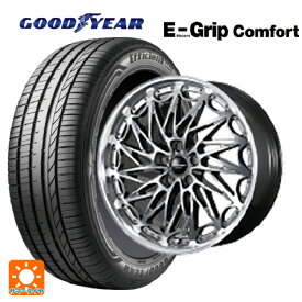 245/35R20 95W XL グッドイヤー エフィシェントグリップ コンフォート トピー エクスクルーシブ ティーエルエムワンゼロツー H/S 20-8.5J 国産車用 サマータイヤホイール4本セット