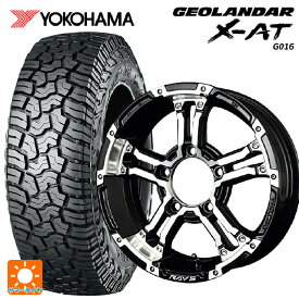スズキ ジムニーシエラ(74系)用 235/70R16 104/101Q ヨコハマ ジオランダー X-AT G016 ブラックレター 正規品 レイズ チームデイトナ FDX-J DW 新品サマータイヤホイール 4本セット