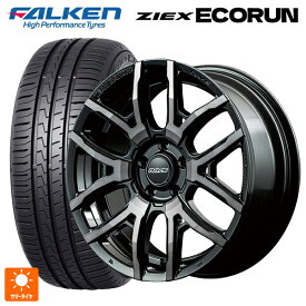 225/50R18 95W ファルケン ZE310R エコラン レイズ チームデイトナ F6ドライブ BFJ 18-7.5J 国産車用 サマータイヤホイール4本セット