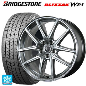トヨタ クラウンクロスオーバー(35系)用 2025年製 225/45R21 95Q ブリヂストン ブリザック WZ1 正規品 # トピー ロンギヌス アールイーエックス H/S 新品スタッドレスタイヤホイール 4本セット