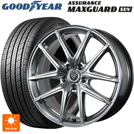 レクサス LBX(10系)用 235/50R19 99V グッドイヤー アシュアランス マックスガード SUV トピー ロンギヌス アールイーエックス H/S 新品サマータイヤホイール 4本セット
