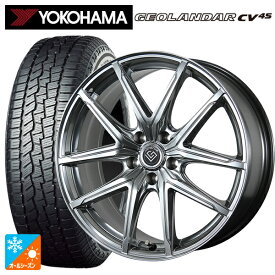 トヨタ アルファード(40系)用 225/60R18 104V XL ヨコハマ ジオランダー CV 4S G061 正規品 トピー ロンギヌス アールイーエックス H/S 新品オールシーズンタイヤホイール 4本セット