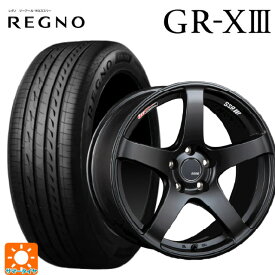 トヨタ GRカローラ(4BA-GZEA14H)用 245/40R18 93W ブリヂストン レグノ GR-X3 正規品 タナベ SSR GT V01 フラットブラック 新品サマータイヤホイール 4本セット