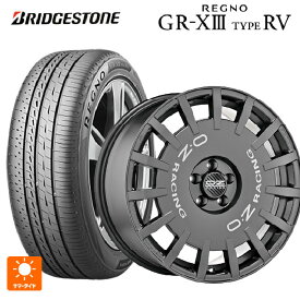 トヨタ カローラ スポーツ(210系)用 205/55R16 91V ブリヂストン レグノ GR-X3 タイプ RV 正規品 # オーゼット レーシング ラリーレーシング DG 新品サマータイヤホイール 4本セット