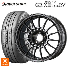 トヨタ カローラ スポーツ(210系)用 205/55R16 91V ブリヂストン レグノ GR-X3 タイプ RV 正規品 # エンケイ エンケイスポーツ RC-T5 Dark Silver 新品サマータイヤホイール 4本セット