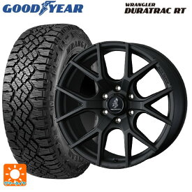 【6/22 20時〜 全品P5倍＆クーポン】トヨタ ランドクルーザープラド(150系)用 265/70R17 123/120S グッドイヤー ラングラー デュラトラック RT ブラックレター ウェッズ マッドヴァンス SD FMBK 新品サマータイヤホイール 4本セット
