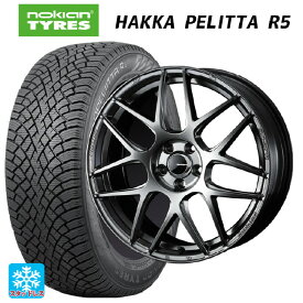 トヨタ GRヤリス(PA系)用 225/40R18 92T XL ノキアン ハッカペリッタR5 ウェッズ ウェッズスポーツ SA27R PSB 新品スタッドレスタイヤホイール 4本セット