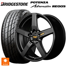 235/35R19 91Y XL ブリヂストン ポテンザ アドレナリン RE005 正規品 エムアイディー MID エクスクルーシブ 050F セミグロスガンメタ 19-8J 国産車用 サマータイヤホイール4本セット
